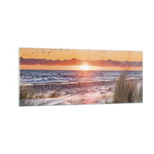 Cuadro sobre vidrio - Impresiones sobre Vidrio - Paisaje horizontal - 100x40 cm