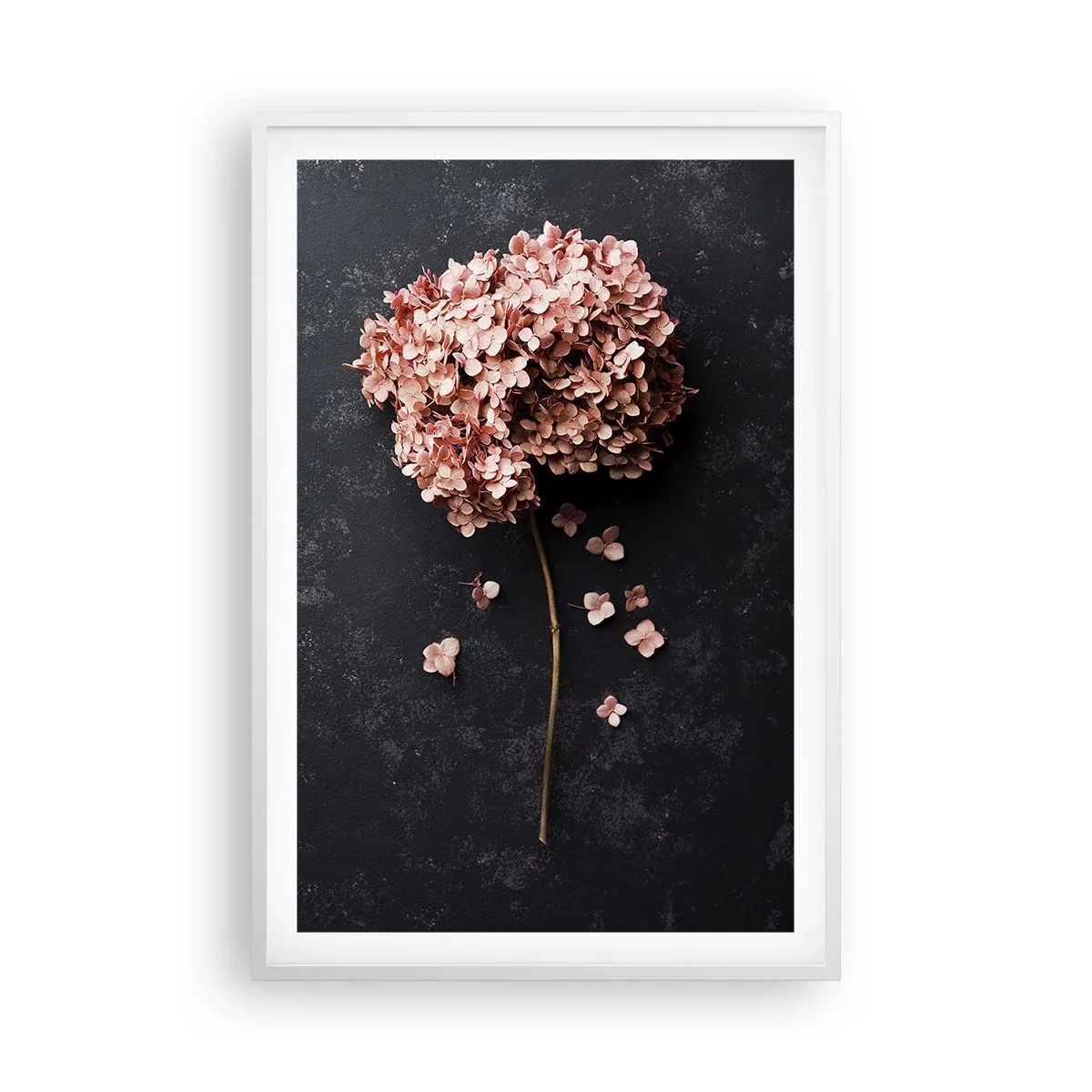 Póster en marco blanco - Un signo verdaderamente romántico - 61x91 cm