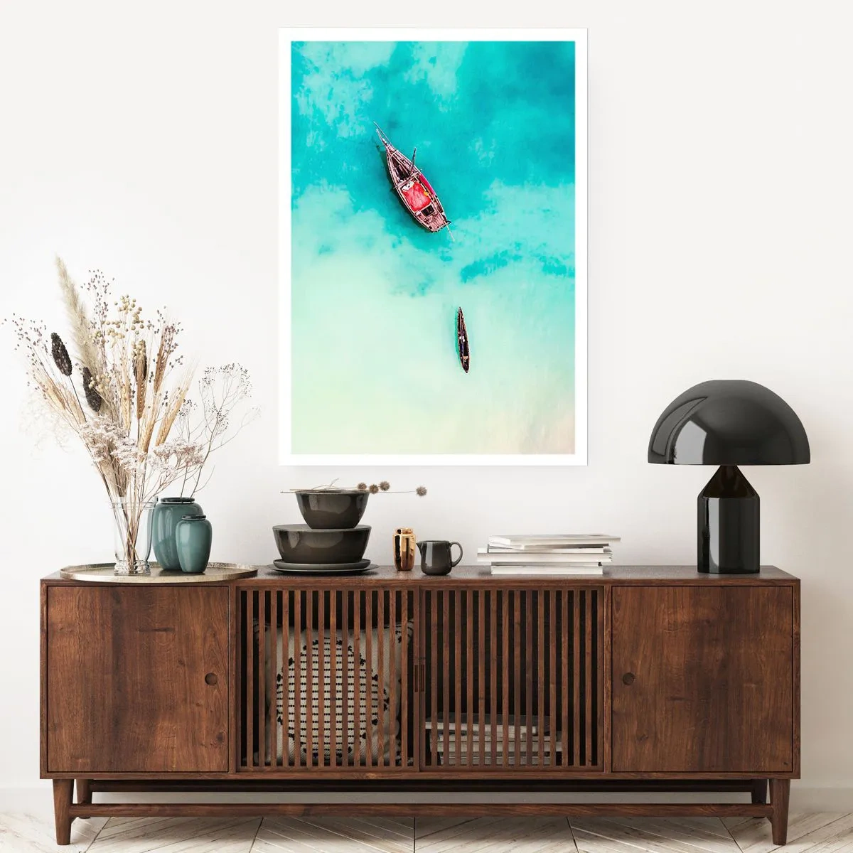 Póster - Porque en las playas de Zanzíbar, cuando las aguas se desbordan... - 70x100 cm