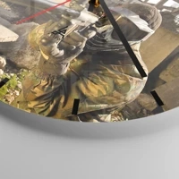 Esfera sin numeración, con rayas