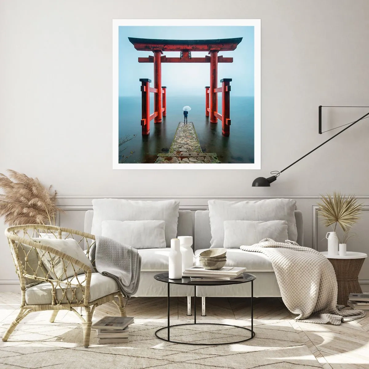 Póster - Ensueño japonés - 60x60 cm