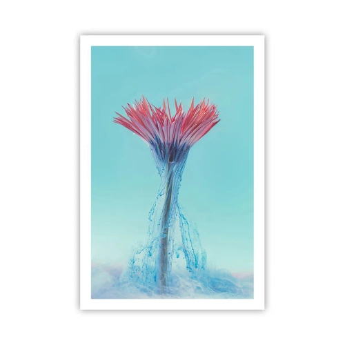 Póster - En un abrazo vigorizante - 61x91 cm