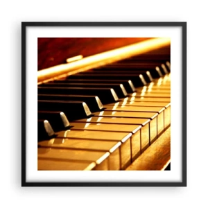 Póster en marco negro - Posibilidades ilimitadas - 50x50 cm