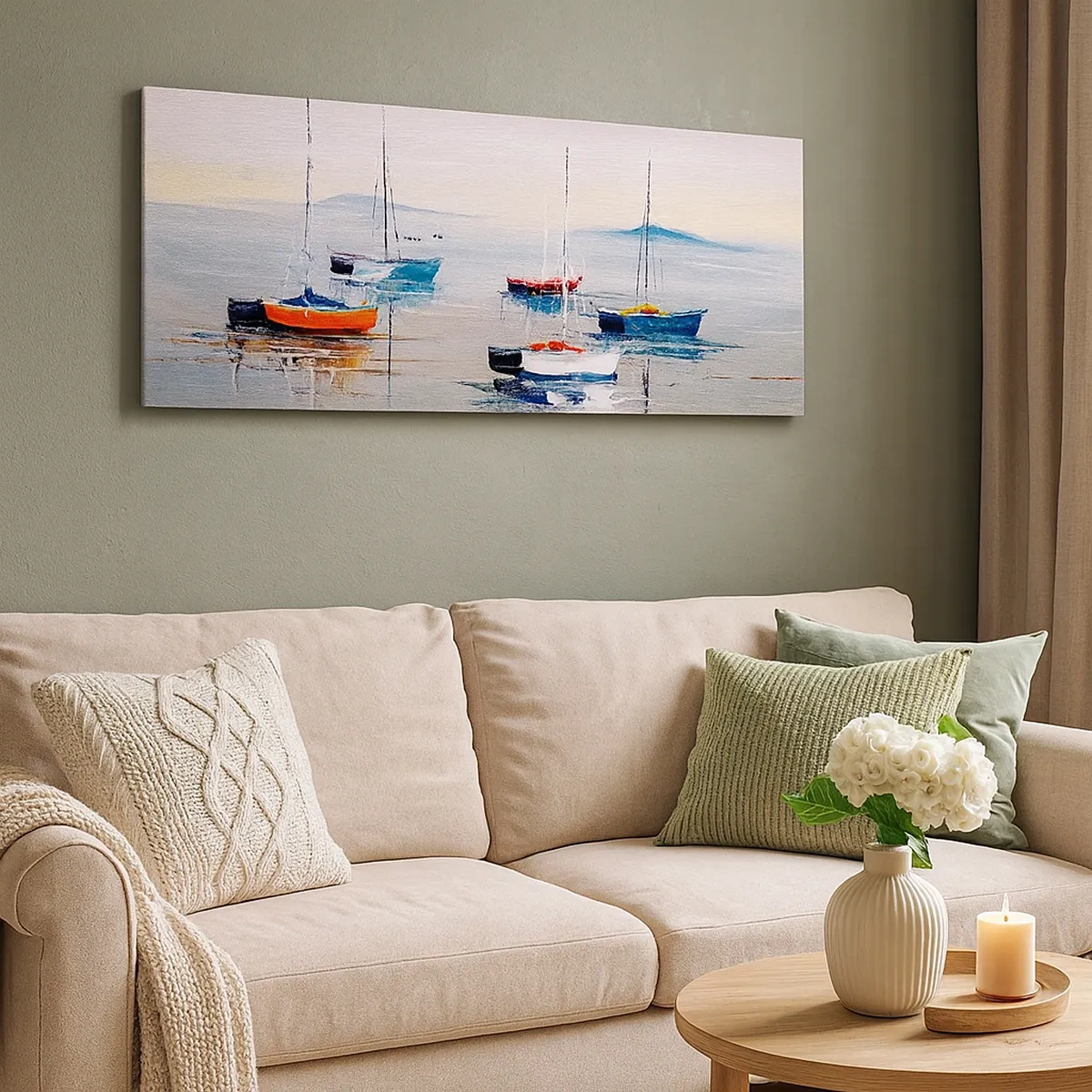 Cuadro sobre lienzo - Impresión de Imagen - Un más que merecido descanso - 30x30 cm