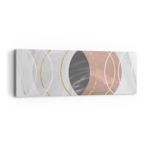 Cuadro sobre lienzo - Impresión de Imagen - Música de las esferas - 90x30 cm