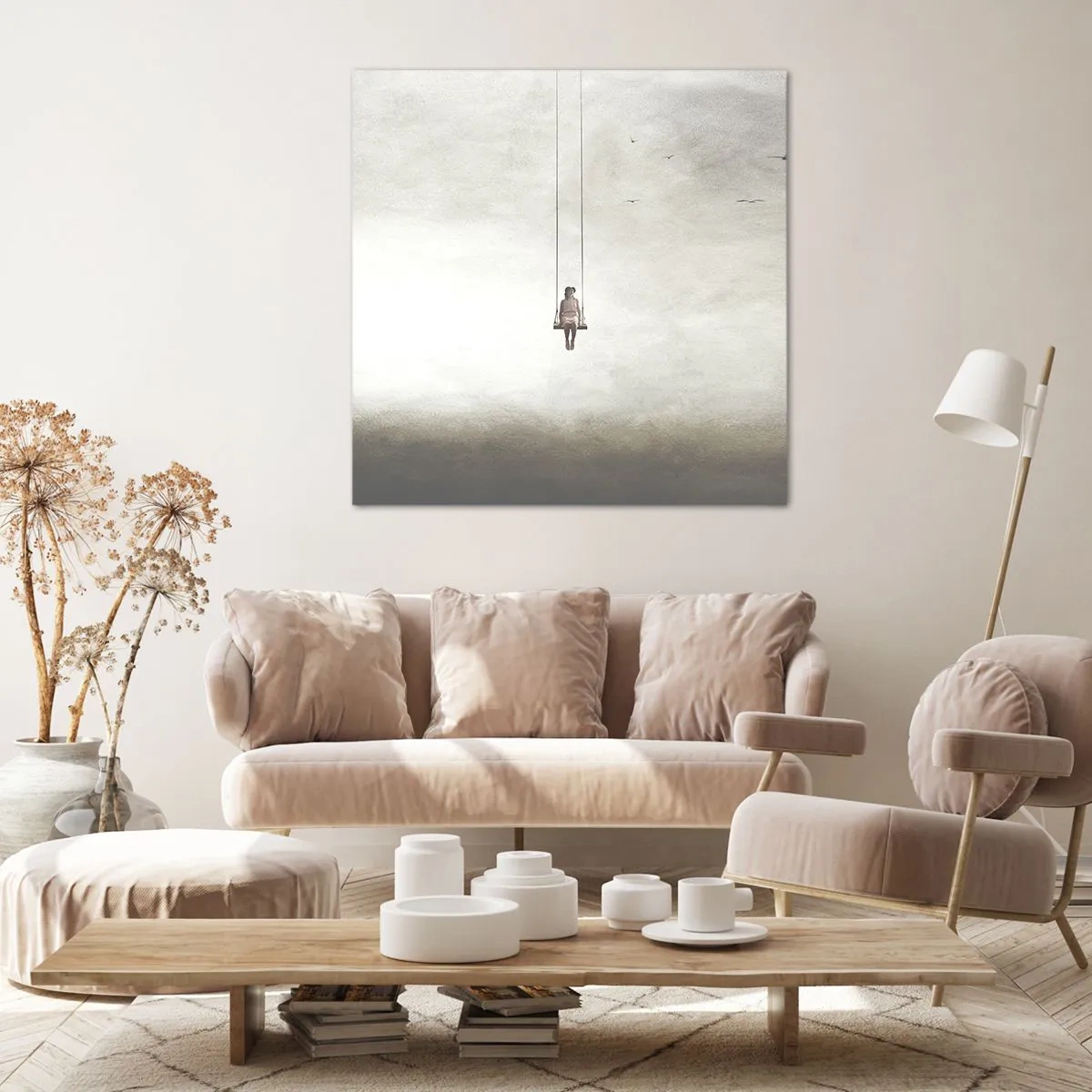 Cuadro sobre lienzo - Impresión de Imagen - El niño que llevamos dentro - 60x60 cm