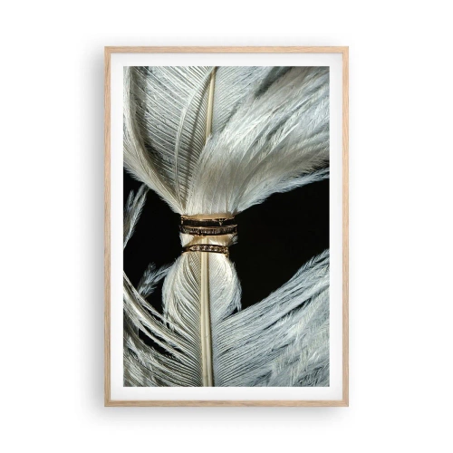 Póster en marco roble claro - ...y no te dejaré.... - 61x91 cm