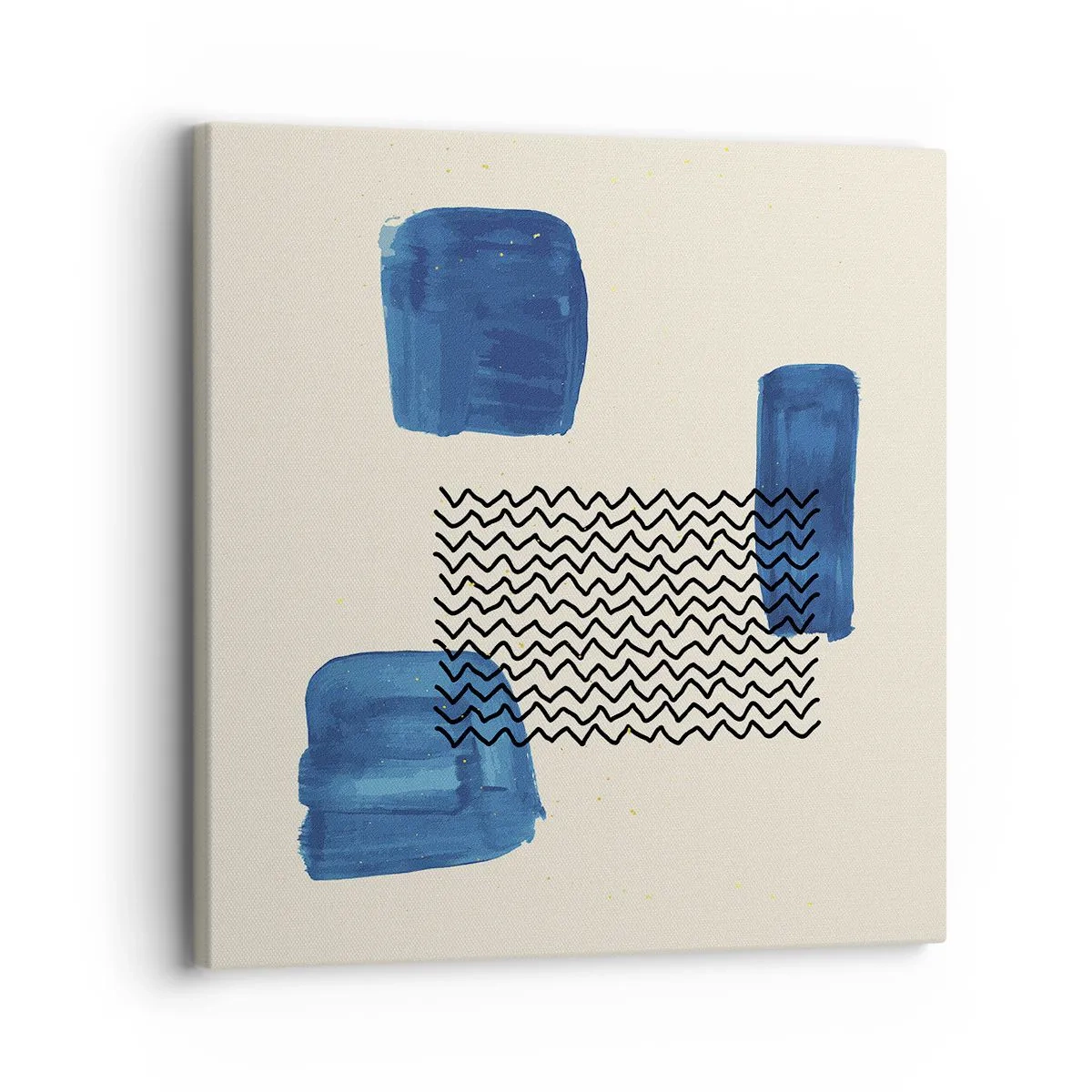 Cuadro sobre lienzo - Impresión de Imagen - Un cuarteto abstracto - 30x30 cm