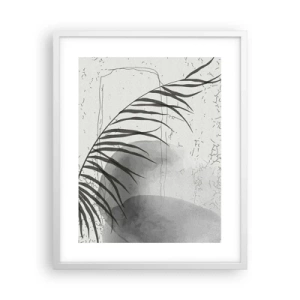 Póster en marco blanco - El sutil exotismo de la naturaleza - 40x50 cm