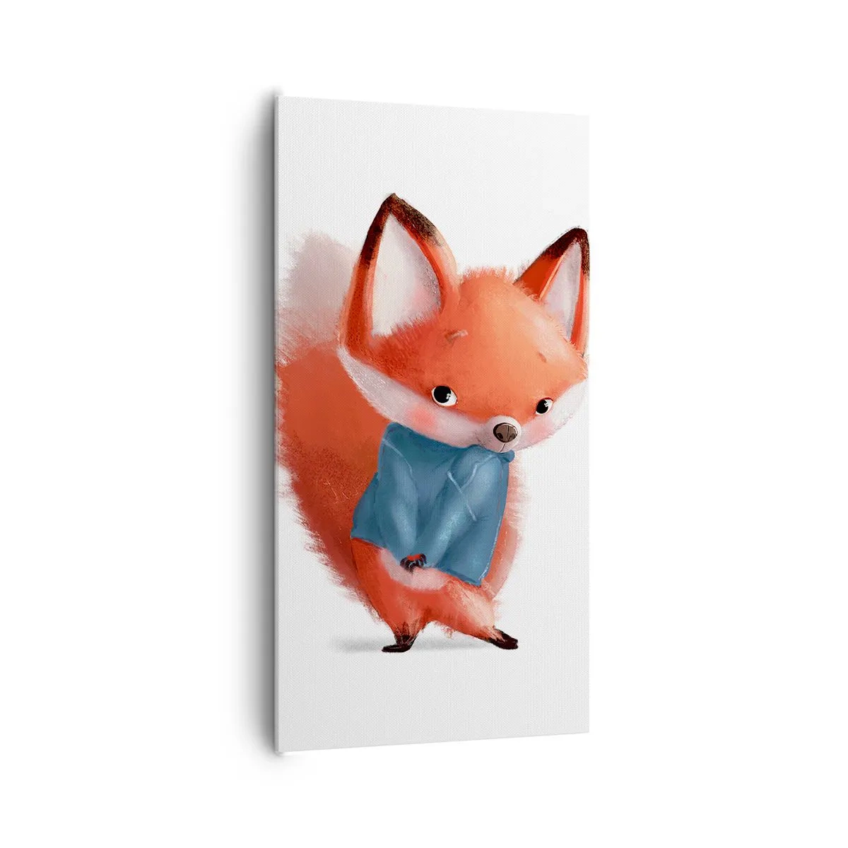 Cuadro sobre lienzo - Impresión de Imagen - ¿Me veo bien con esto? - 65x120 cm