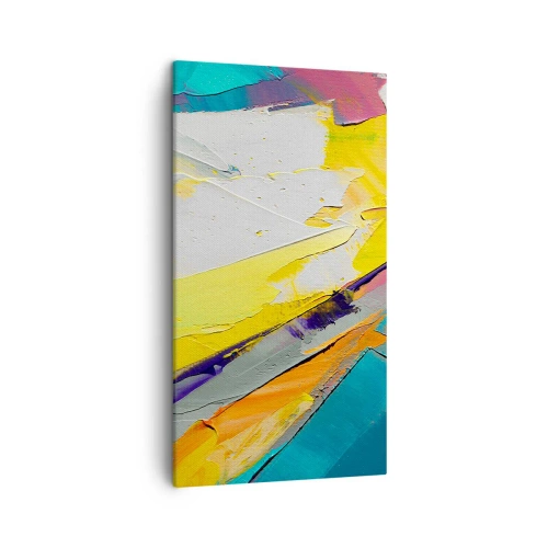 Cuadro sobre lienzo - Impresión de Imagen - Anatomía de la luz - 45x80 cm