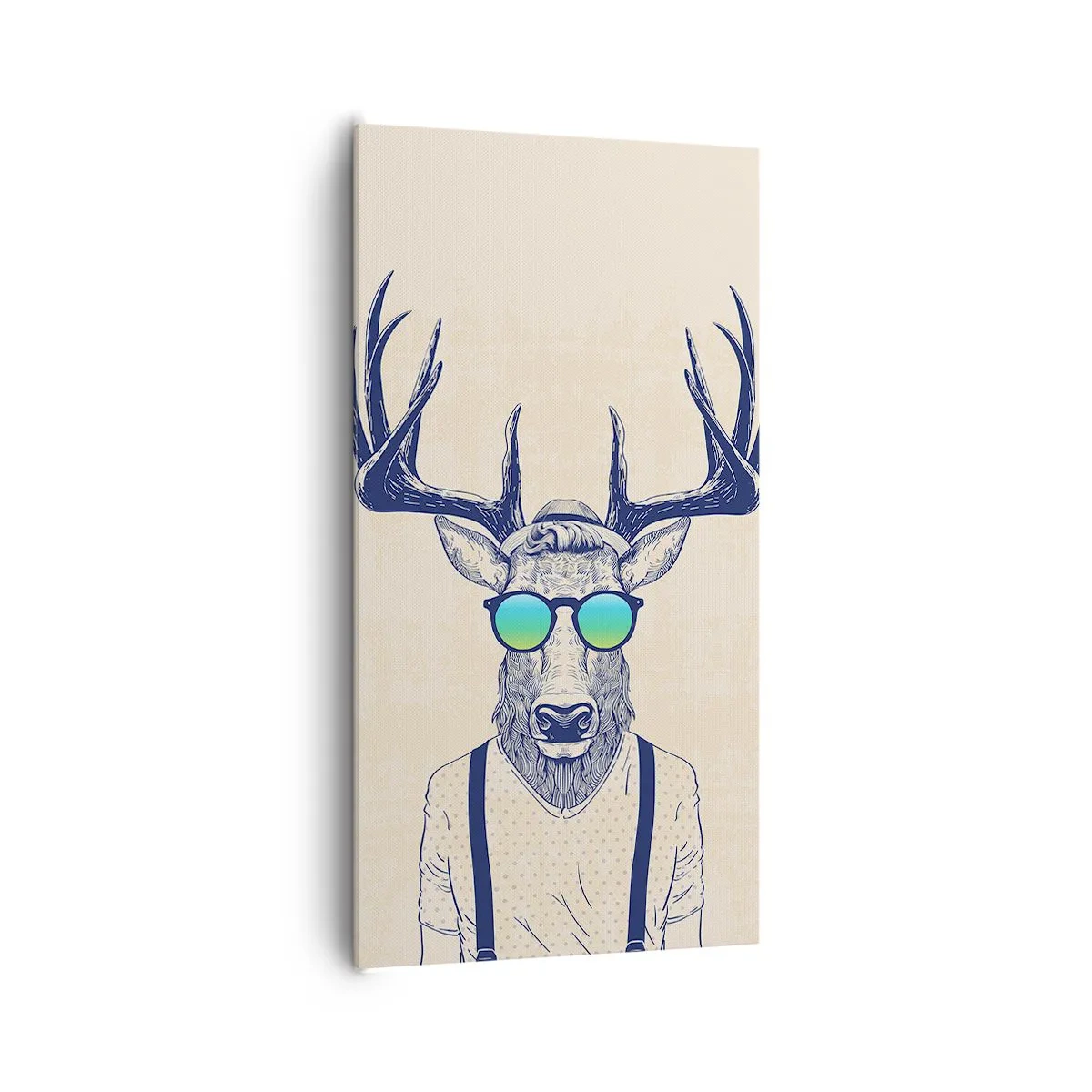 Cuadro sobre lienzo - Impresión de Imagen - ¿Y a quién esperabas? - 65x120 cm