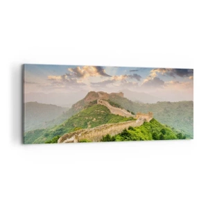 Cuadro sobre lienzo - Impresión de Imagen - Grandeza duradera - 100x40 cm