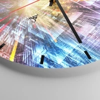 Esfera sin numeración, con rayas