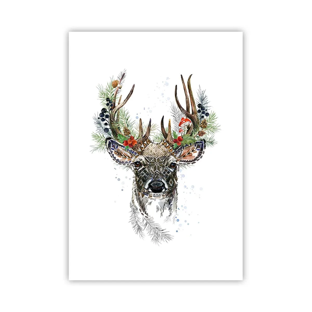 Póster - Con vestimenta festiva - 70x100 cm