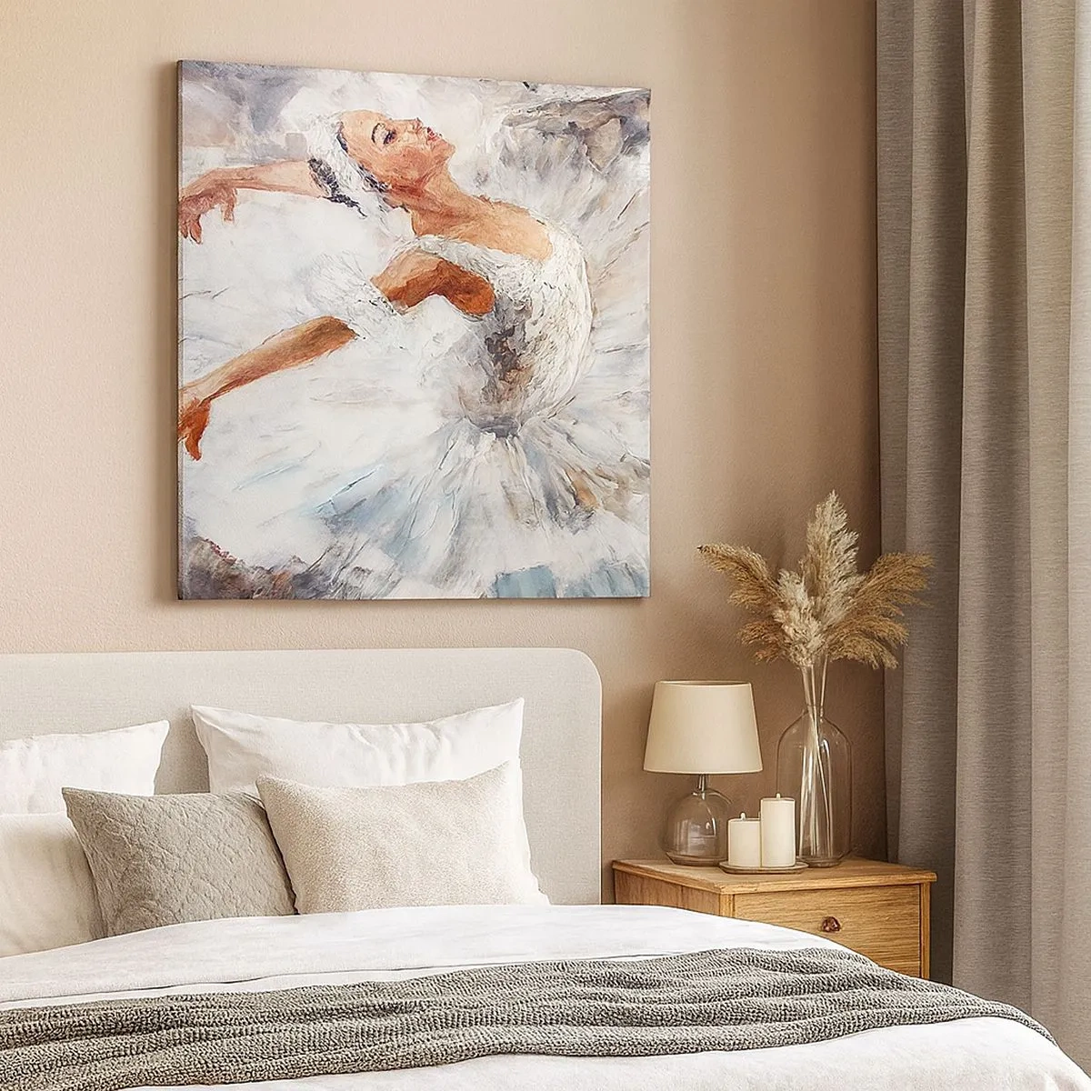 Cuadro sobre lienzo - Impresión de Imagen - Suave y ligera - 30x30 cm