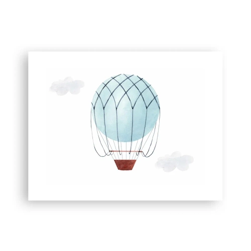 Póster - Acariciando las nubes - 40x30 cm