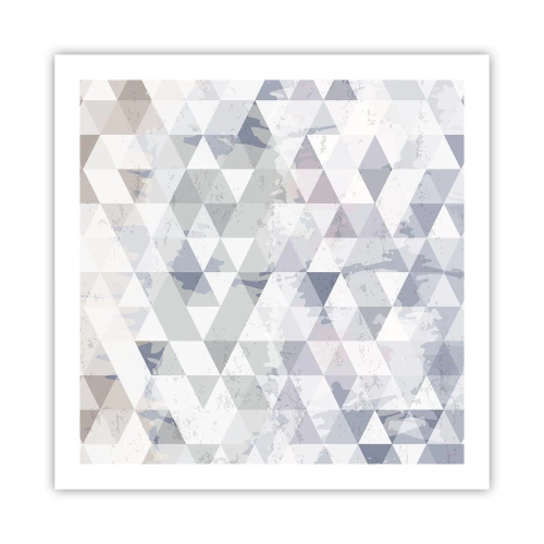 Póster - A ritmo de triángulo - 60x60 cm
