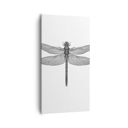 Cuadro sobre lienzo - Impresión de Imagen - Precisión de la naturaleza - 55x100 cm