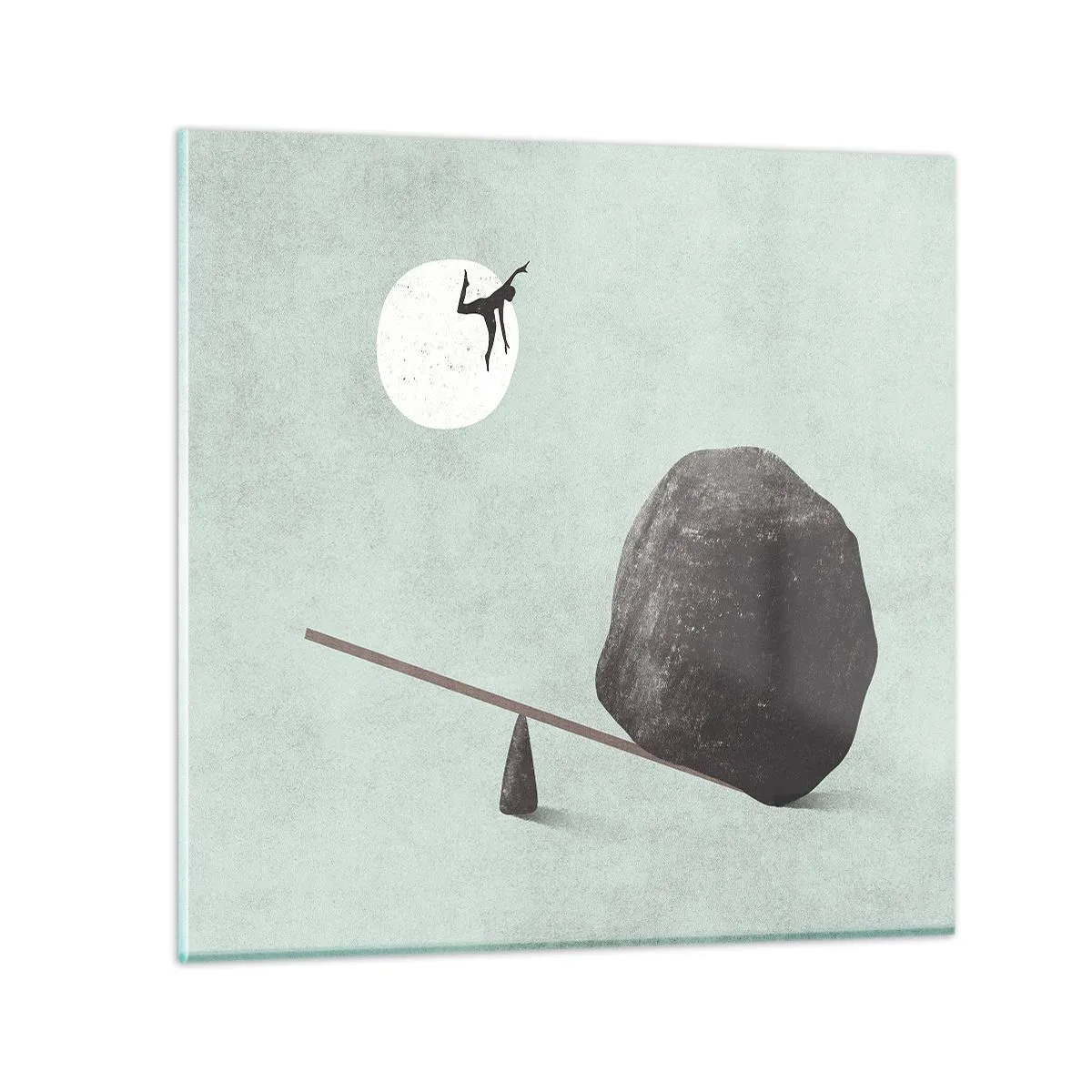 Cuadro sobre vidrio - Impresiones sobre Vidrio - Un sueño hecho realidad - 40x40 cm