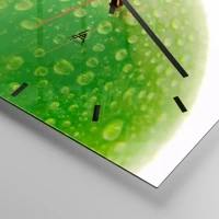 Esfera sin numeración, con rayas