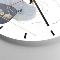 Esfera sin numeración, con rayas