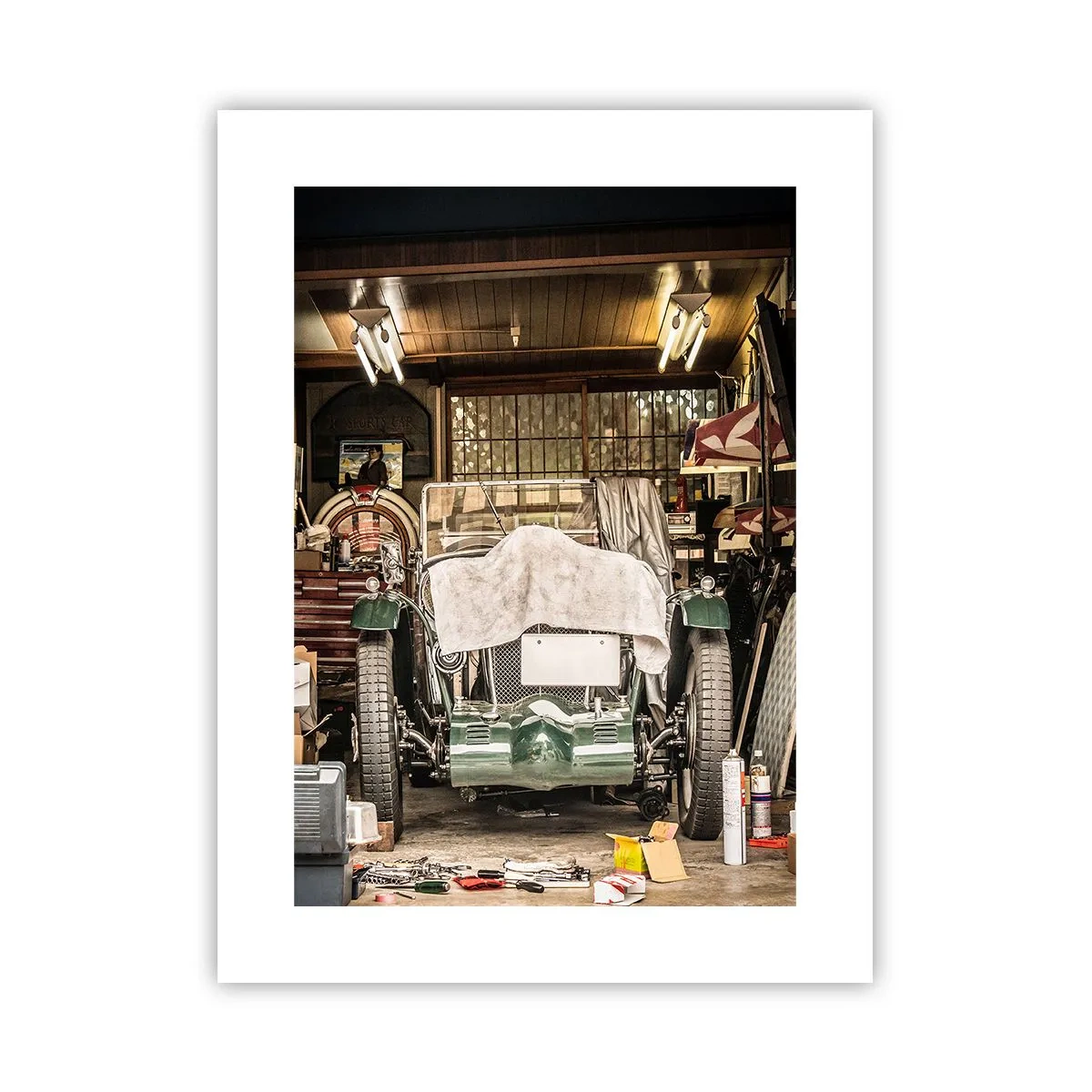 Póster - Volver al pasado - 30x40 cm