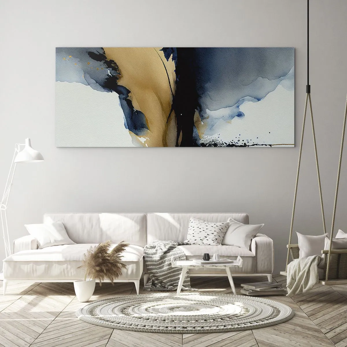 Cuadro sobre vidrio - Impresiones sobre Vidrio - Tras el telón - 90x30 cm