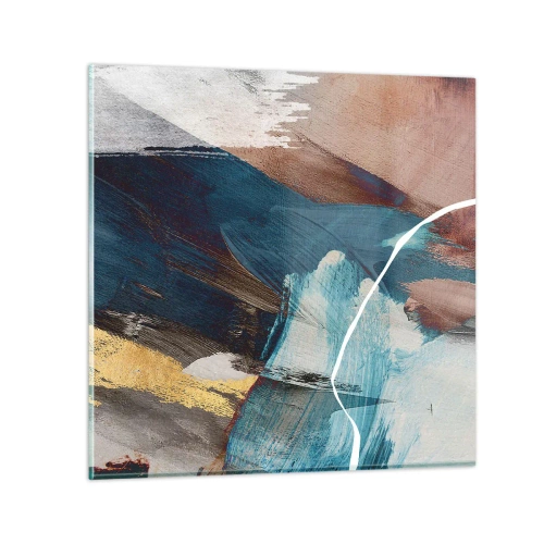 Cuadro sobre vidrio - Impresiones sobre Vidrio - Con estilo y energía - 30x30 cm