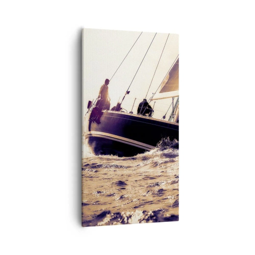 Cuadro sobre lienzo - Impresión de Imagen - Navega, marinero - 55x100 cm