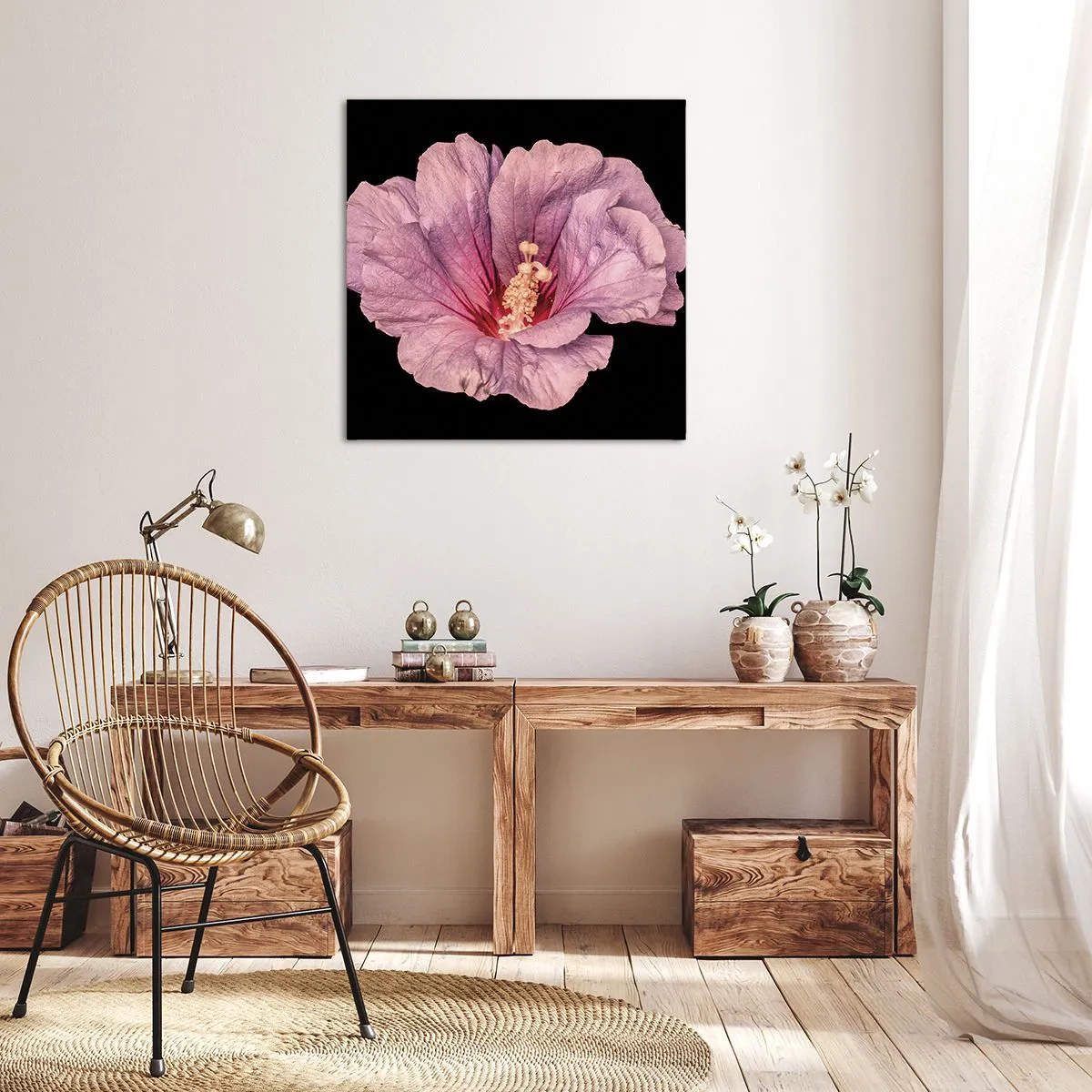 Cuadro sobre lienzo - Impresión de Imagen - Directo al corazón - 30x30 cm