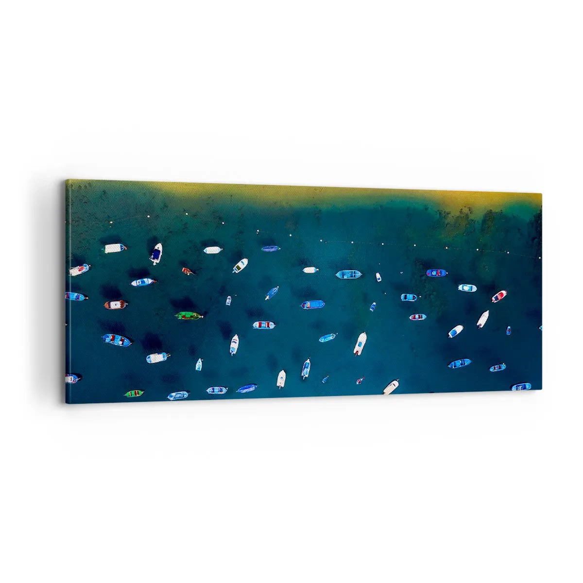 Cuadro sobre lienzo - Impresión de Imagen - Un juego de vacaciones - 100x40 cm