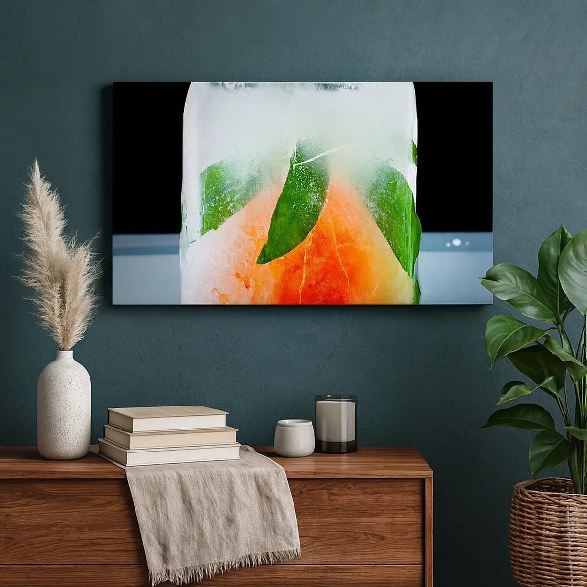 Cuadro sobre lienzo - Impresión de Imagen - Frescura - 30x30 cm