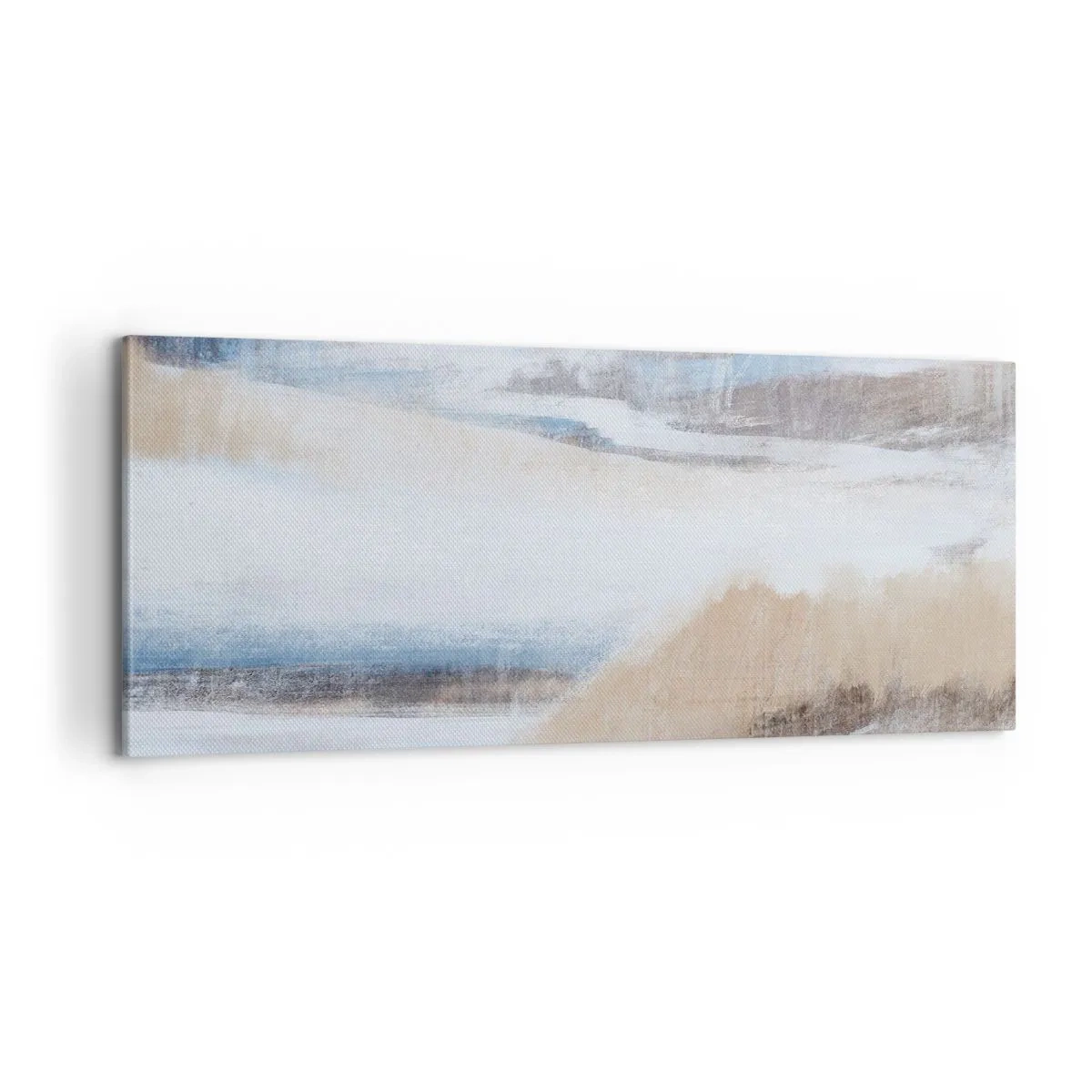Cuadro sobre lienzo - Impresión de Imagen - Composición invernal - 100x40 cm