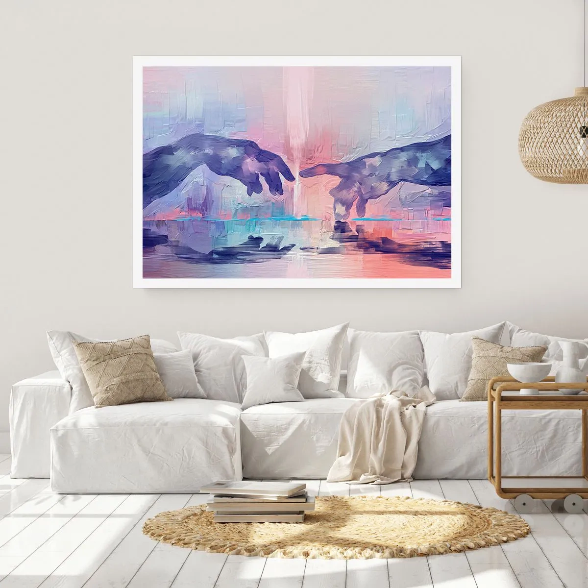 Póster - Chispa divina de vida - 91x61 cm
