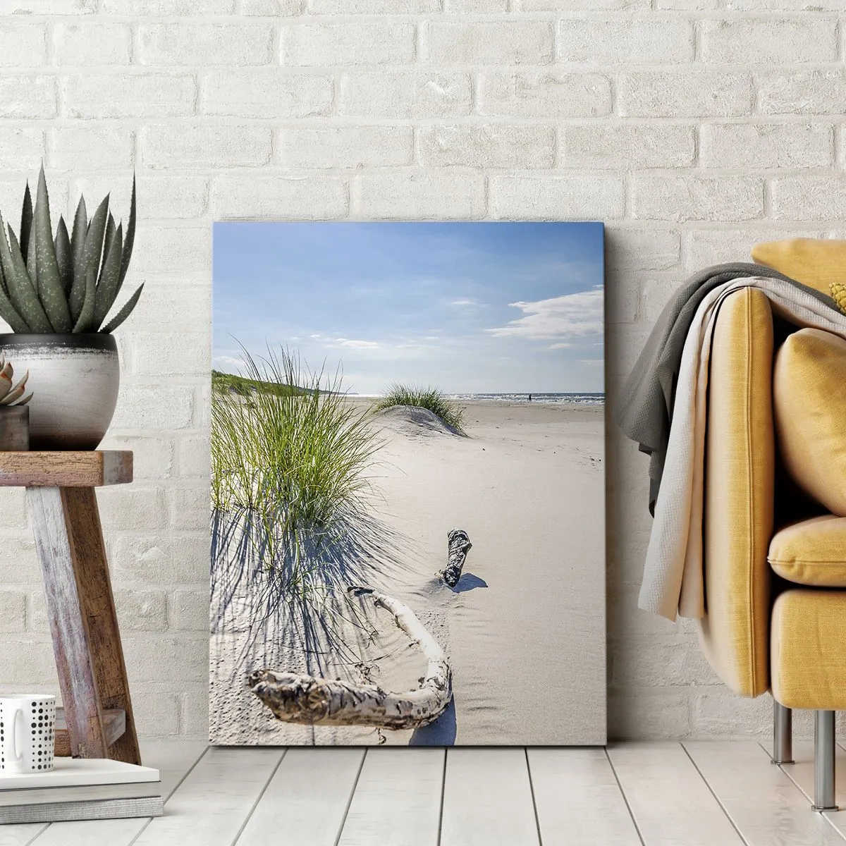 Cuadro sobre lienzo - Impresión de Imagen - ¿La más bella? Báltico - 55x100 cm