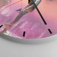 Esfera sin numeración, con rayas