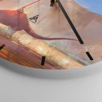 Esfera sin numeración, con rayas