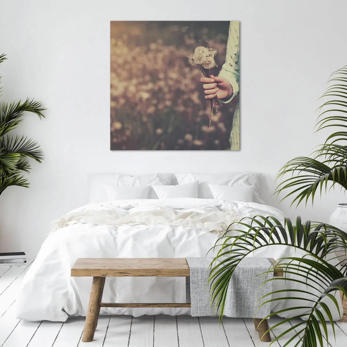 Cuadro sobre lienzo - Impresión de Imagen - Deténgalos, por favor - 60x60 cm
