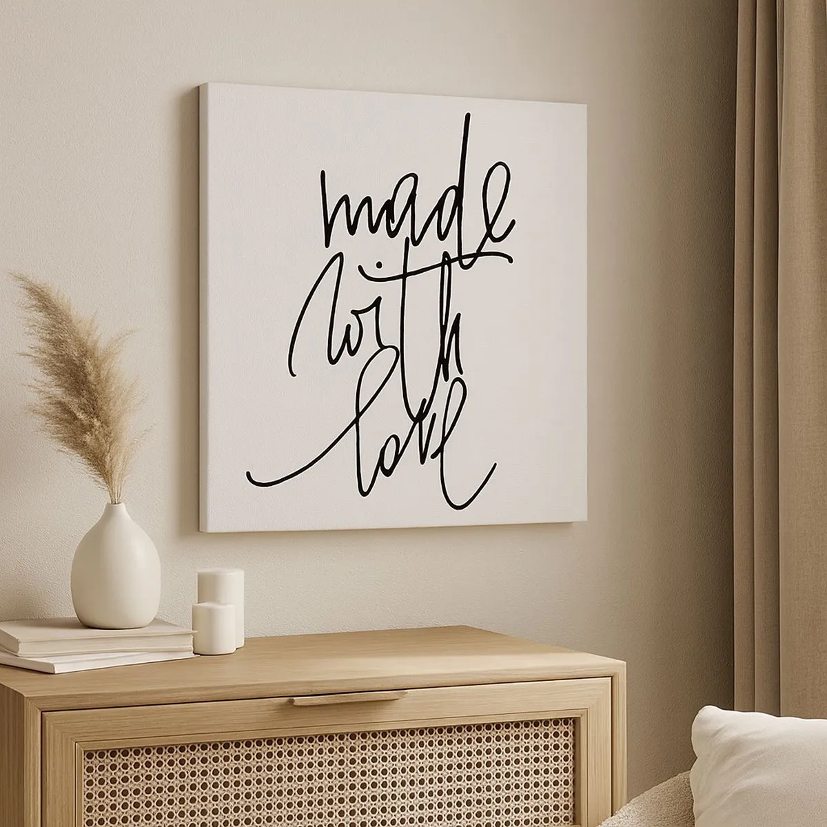 Cuadro sobre lienzo - Impresión de Imagen - La mejor marca - 30x30 cm