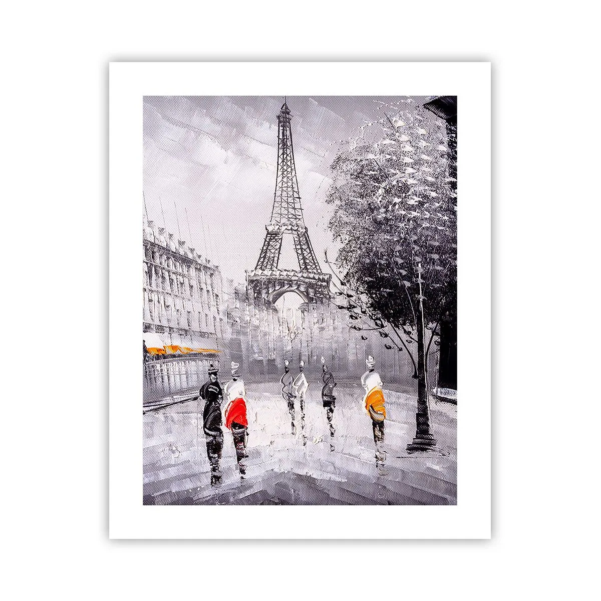 Póster - Un paseo parisino - 40x50 cm