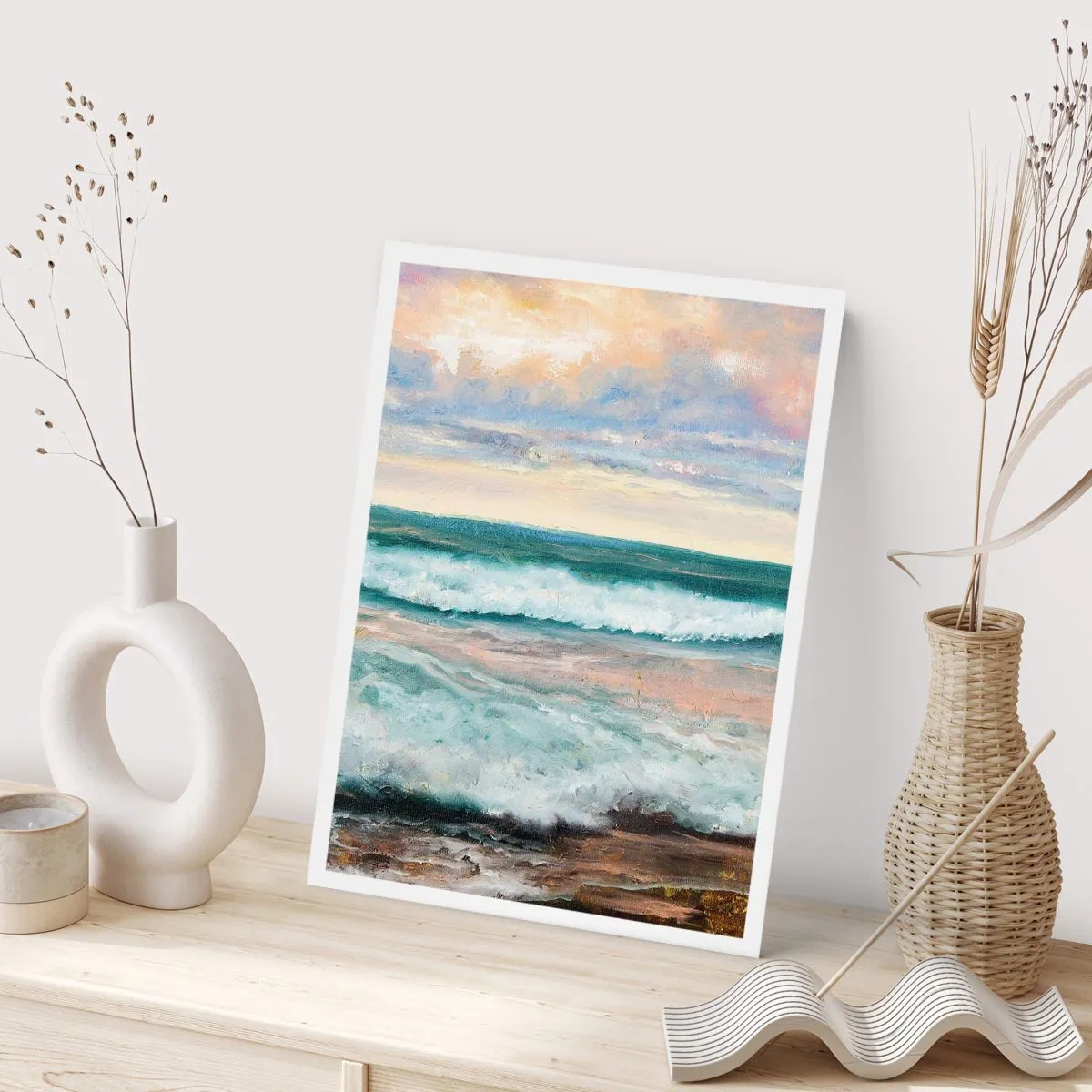 Póster - Aquí suavizarás tu alma - 30x40 cm