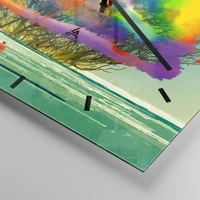 Esfera sin numeración, con rayas