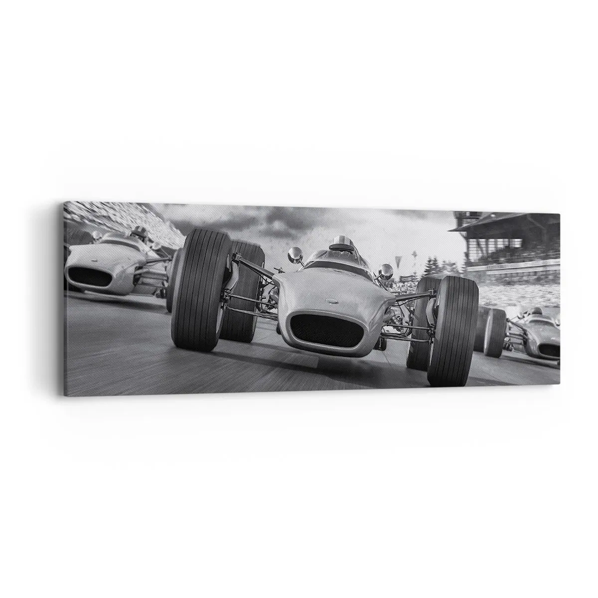 Cuadro sobre lienzo - Impresión de Imagen - ¡Hay poder! - 90x30 cm