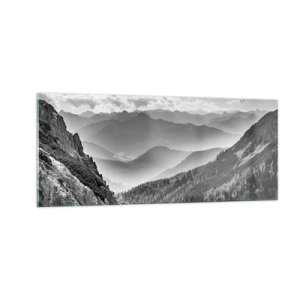 Cuadro sobre vidrio - Impresiones sobre Vidrio - Hasta el horizonte - 100x40 cm