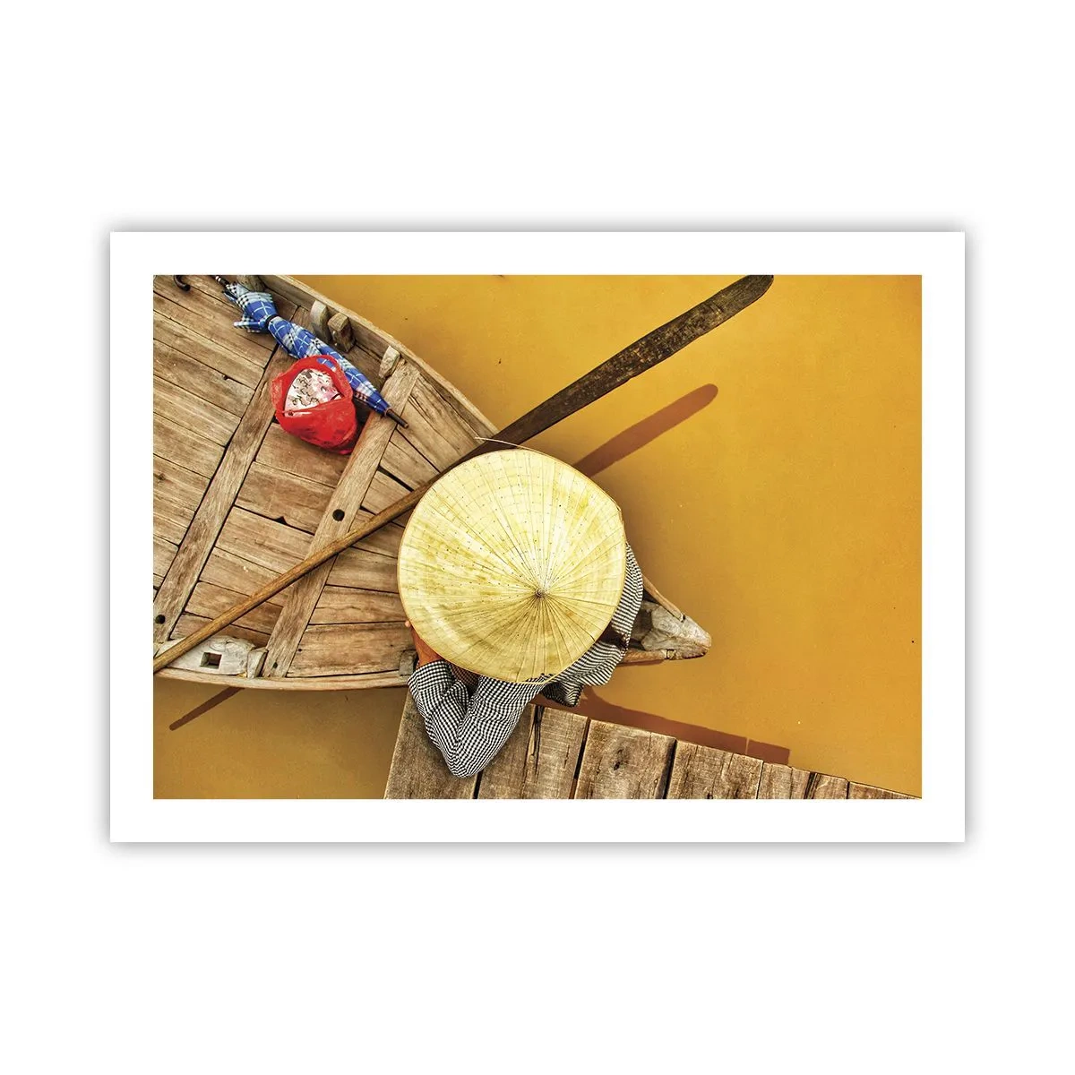 Póster - La vida en el río amarillo - 70x50 cm