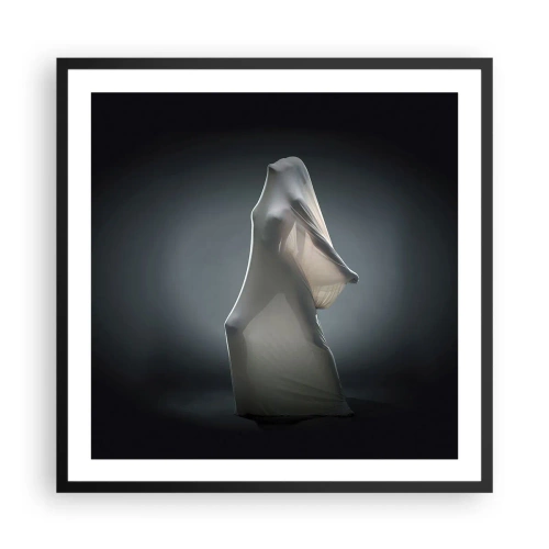 Póster en marco negro - Deseos ocultos - 60x60 cm