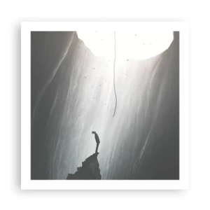 Póster - Siempre hay una salida - 60x60 cm