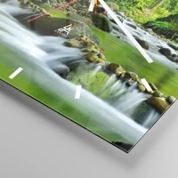 Esfera sin numeración, con rayas