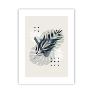 Póster - Naturaleza y geometría - 30x40 cm